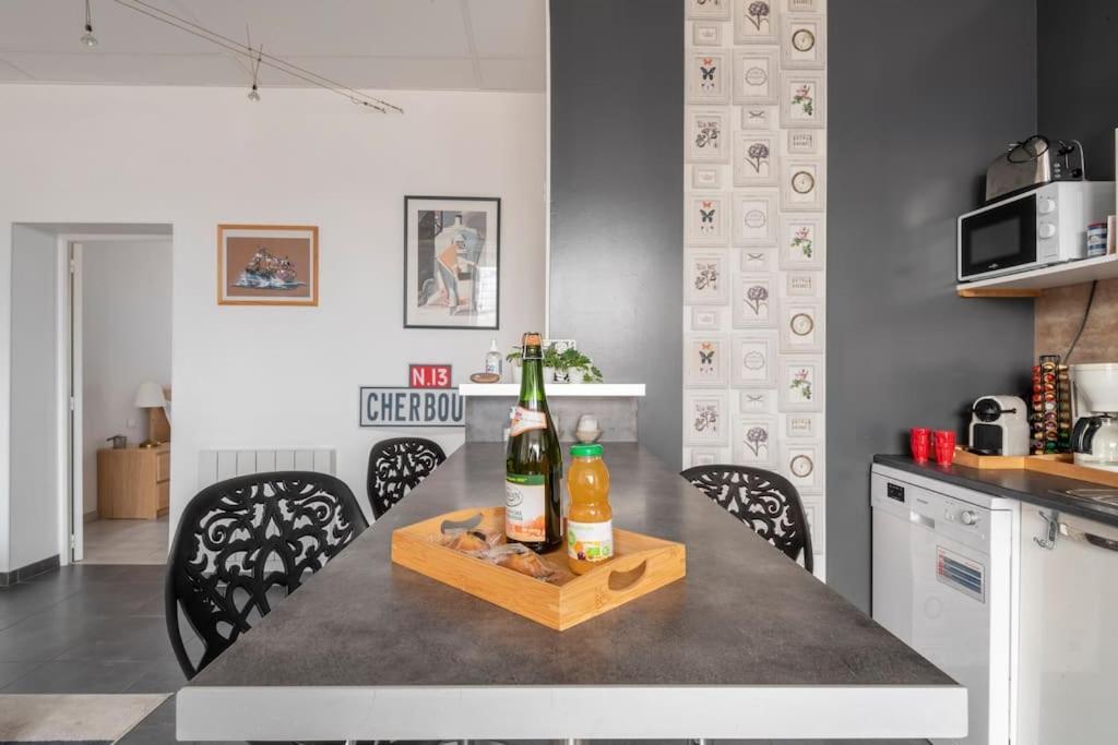 Le Hublot - Meuble Tourisme Classe 3 Etoiles Cherbourg-en-Cotentin Exteriör bild